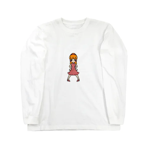 ツンなドヤッ子ちゃん☆ ロングスリーブTシャツ