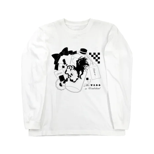 落ち行くアリス Long Sleeve T-Shirt