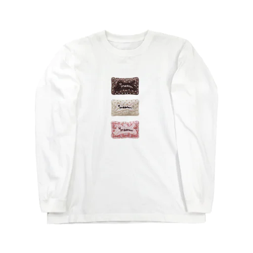 板チョコ（ミックス） Long Sleeve T-Shirt