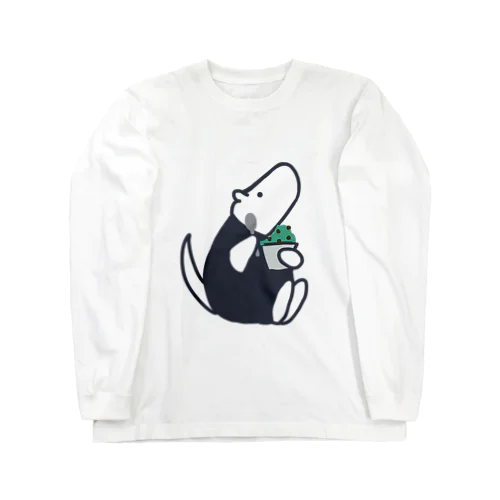 チョコミントアイス Long Sleeve T-Shirt