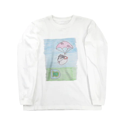 あおによし　古墳とパラシュートの副店長 Long Sleeve T-Shirt