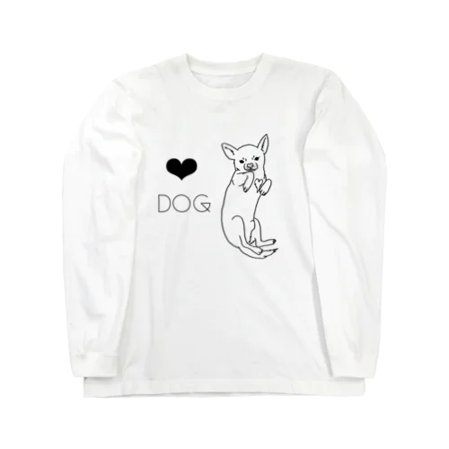 ❤︎Dog ロングスリーブTシャツ