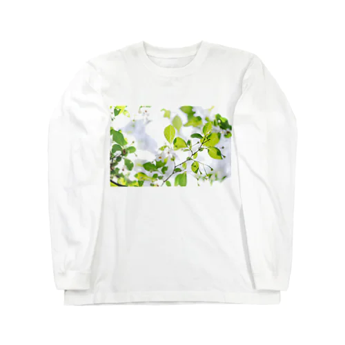 癒しの風景（エゴノキ） Long Sleeve T-Shirt