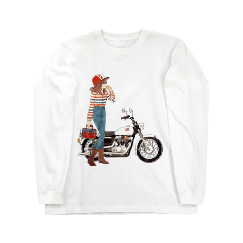 お気に入りのバイク Long Sleeve T-Shirt