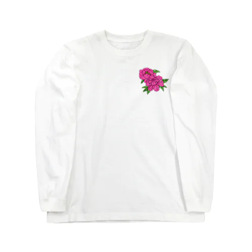 牡丹 Long Sleeve T-Shirt