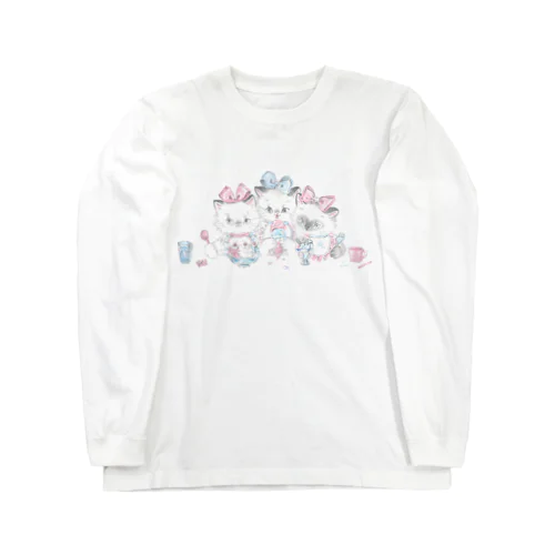 icecream cats Long Sleeve T-Shirt