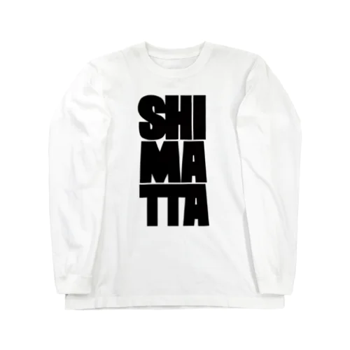 SHIMATTA black Long Sleeve T-Shirt