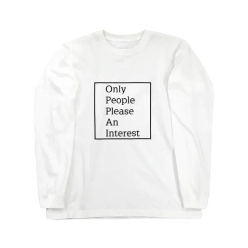 縦読みロゴグッズ Long Sleeve T-Shirt