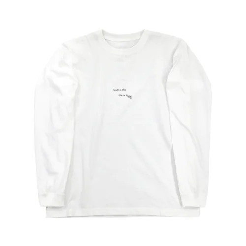 life is fluid(Genderfluid) Tシャツ Long Sleeve T-Shirt