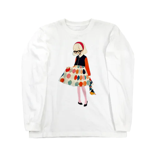 カラフルドット Long Sleeve T-Shirt