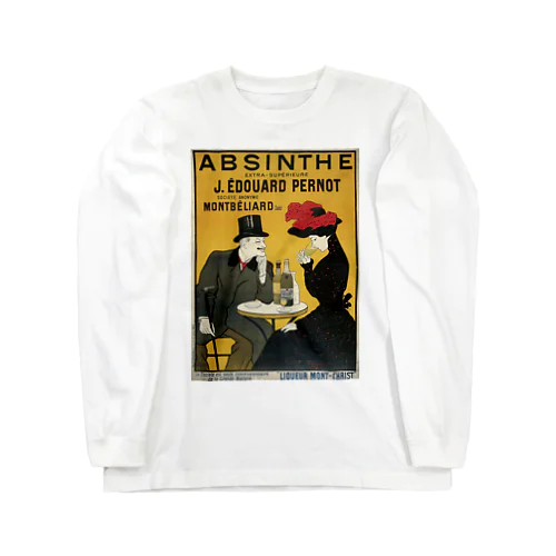 超特急アブサン / Absinthe extra-supérieure J. Édouard Pernot ロングスリーブTシャツ