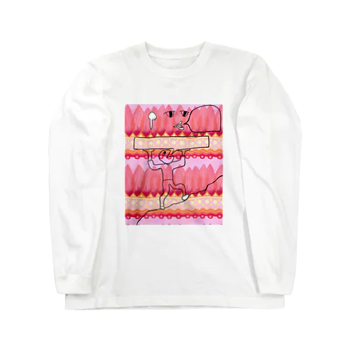 ケーキ Long Sleeve T-Shirt