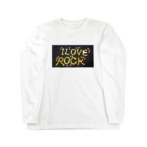 I LOVE ROCK ロングスリーブTシャツ