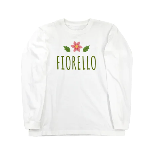 fiorello Flower ロングスリーブTシャツ