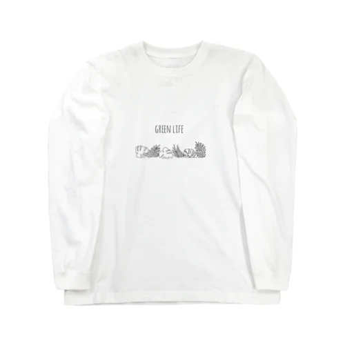 葉っぱライフ Long Sleeve T-Shirt