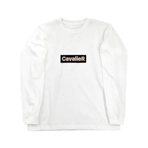 CavalieR ボックスロゴ (トライカラー) ロングスリーブTシャツ