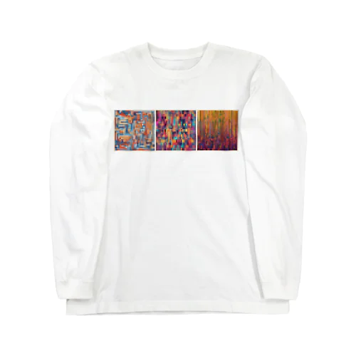 モザイクアート Long Sleeve T-Shirt