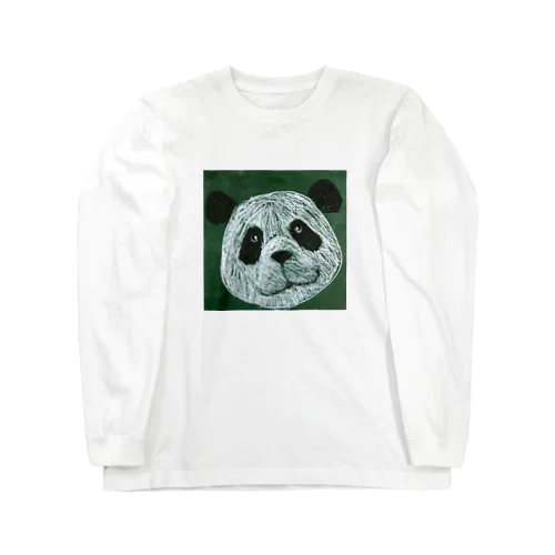 ほほ笑みパンダ Long Sleeve T-Shirt