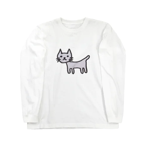 奇妙なねこ ロングスリーブTシャツ