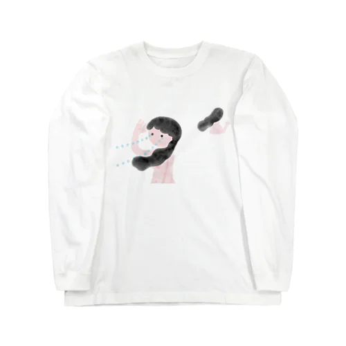 手を振る Long Sleeve T-Shirt