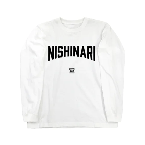 NISHINARI CITY ロングスリーブTシャツ