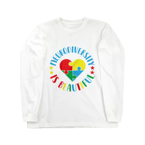 Neurodiversity is beautiful Long Sleeve T-Shirt