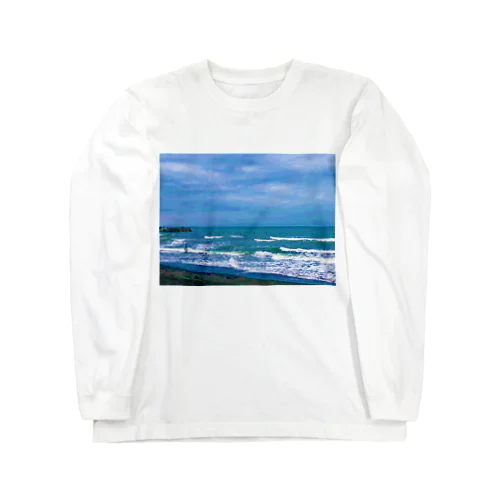 ICHINOMIYA 海 Long Sleeve T-Shirt