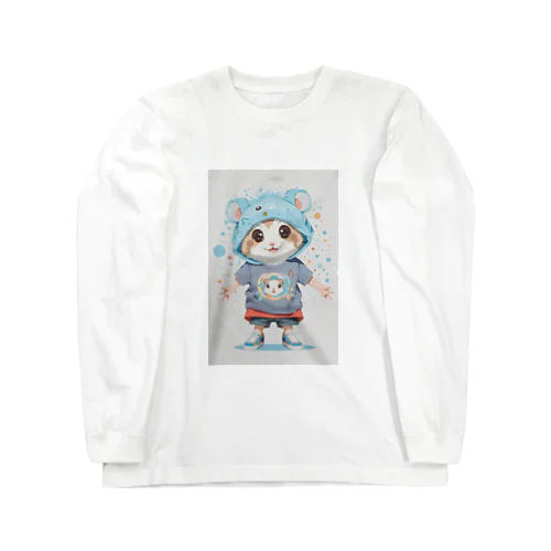 ハムちゃりcuteグッズ Long Sleeve T-Shirt