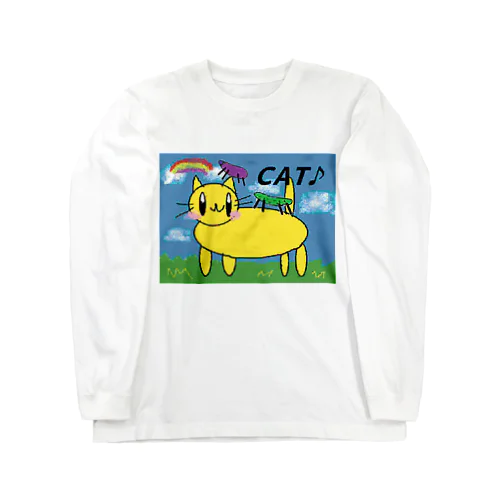猫～お盆ver～ Long Sleeve T-Shirt