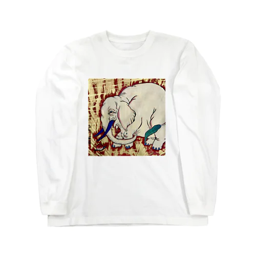 白象図 Long Sleeve T-Shirt