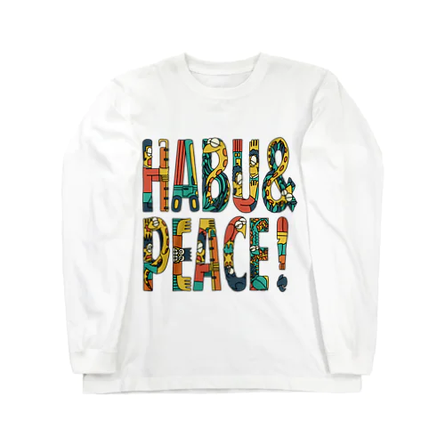 HABU & PEACE（T-SE） Long Sleeve T-Shirt