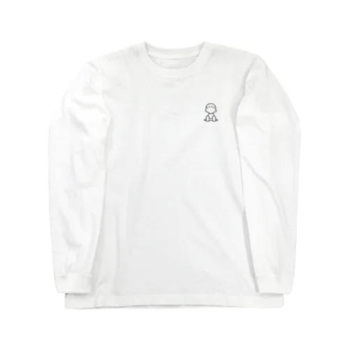 さりげなく暮らしによりそう(黒) Long Sleeve T-Shirt