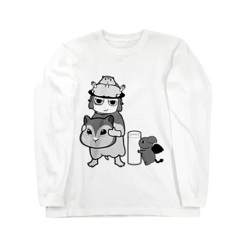 ＊コラボ＊あれっ？クスッ（カレゴ版）からお帰りばーじょん・改・全員“スター” Long Sleeve T-Shirt