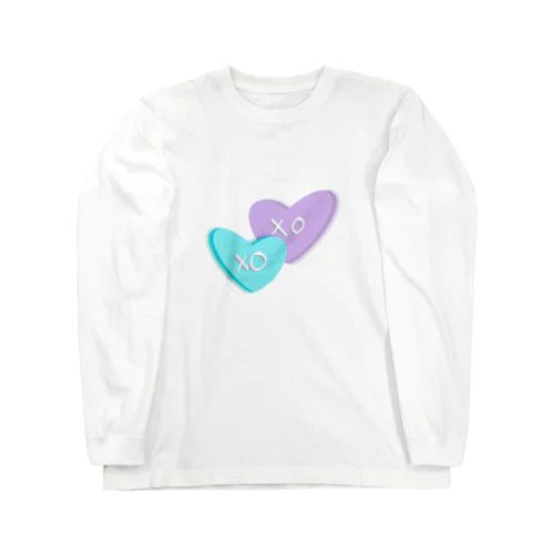 xoxo シンプル　ハート　デサイン Long Sleeve T-Shirt