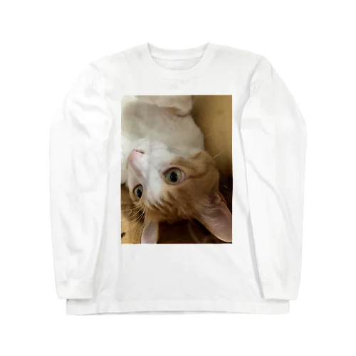 コロリンもも　ねこ Long Sleeve T-Shirt