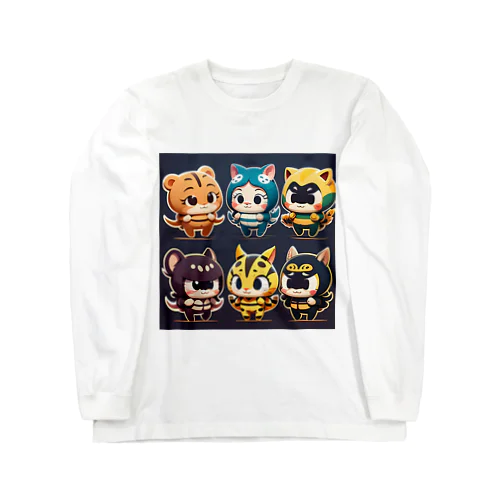 イカネコレンジャーズ Long Sleeve T-Shirt