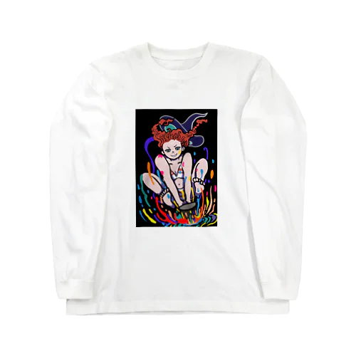 魔女の一撃 Long Sleeve T-Shirt