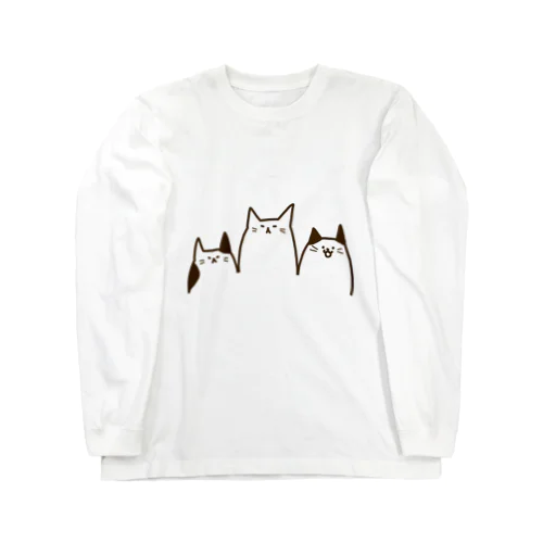 ねこやま Long Sleeve T-Shirt