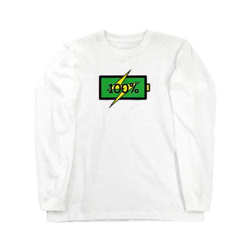 100% アイテムシリーズ Long Sleeve T-Shirt