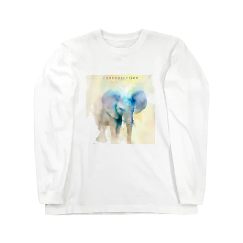 ひらめいた象 Long Sleeve T-Shirt