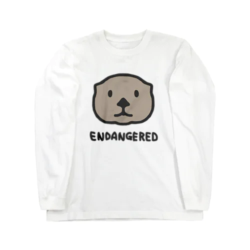 ラッコのしおたん ENDANGERED ロングスリーブTシャツ