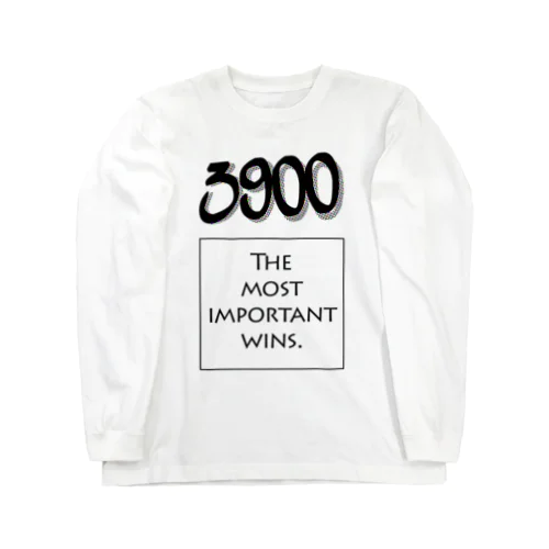 POINTS - 3900 Gray Long Sleeve T-Shirt