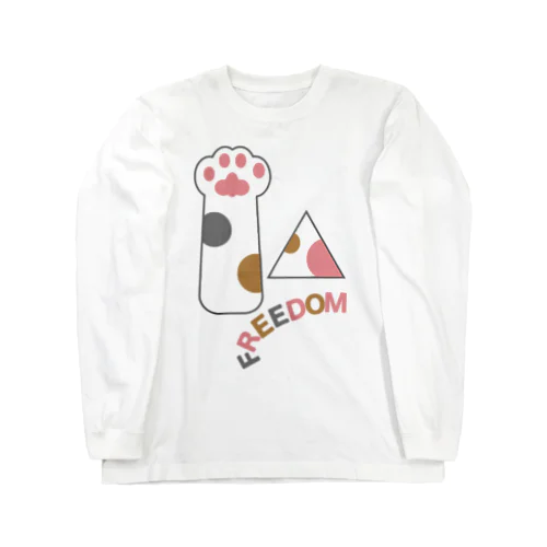 三毛猫FREEDOM Long Sleeve T-Shirt