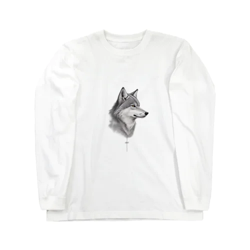 Cool Wolf ロングスリーブTシャツ