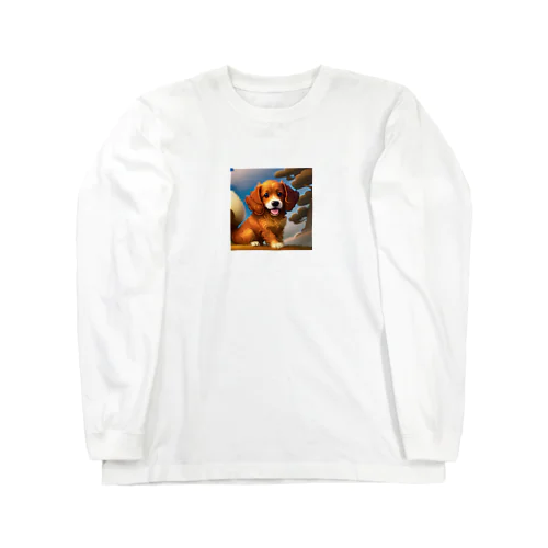 かわいい犬のグッズ Long Sleeve T-Shirt