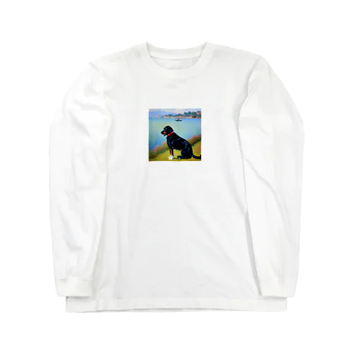 モネの犬 Long Sleeve T-Shirt