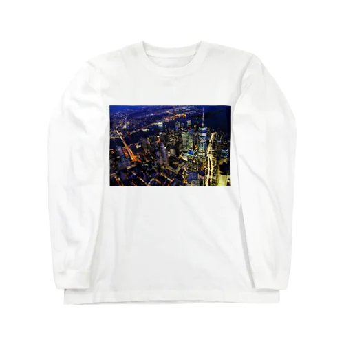 ニューヨーク市街地 Long Sleeve T-Shirt