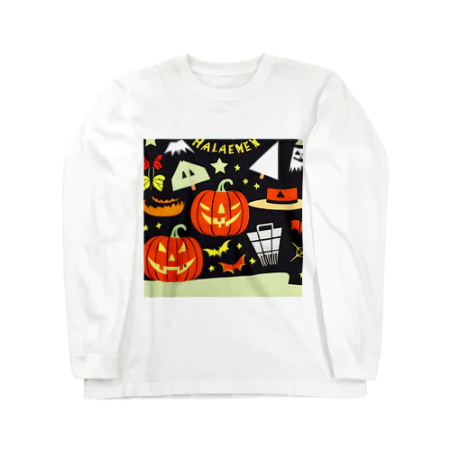 ハロウィンパーティー ロングスリーブTシャツ