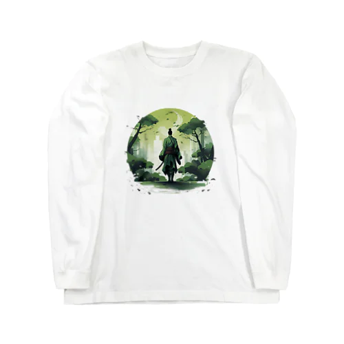 グリーンサムライ Long Sleeve T-Shirt