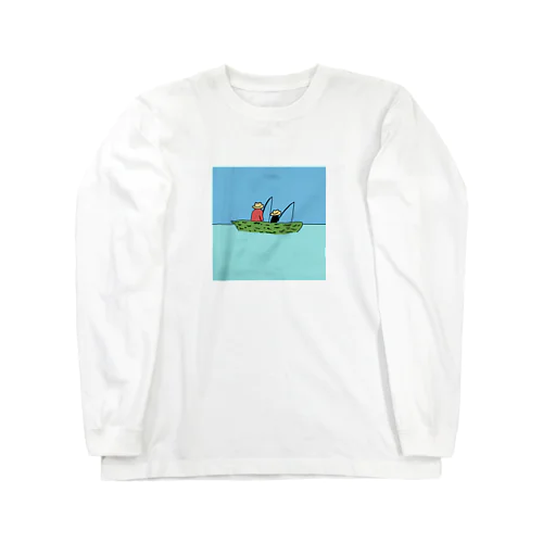 ゴーヤー舟　釣り Long Sleeve T-Shirt